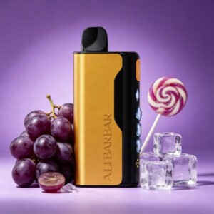 ALIBARBAR Ice Adjust 12000 Puffs - Hubba Bubba Grape
