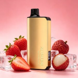 ALIBARBAR INGOT 9000 Puffs - Strawberry Lychee