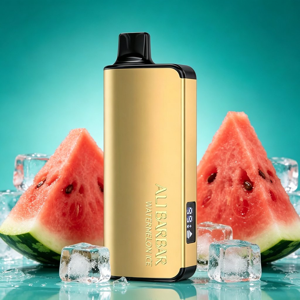 ALIBARBAR INGOT 9000 Puffs - Watermelon Ice