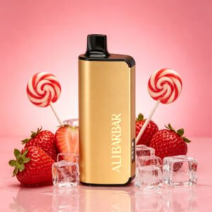 Alibarbar LTD 9000 Puffs - Chupa Chups Strawberry