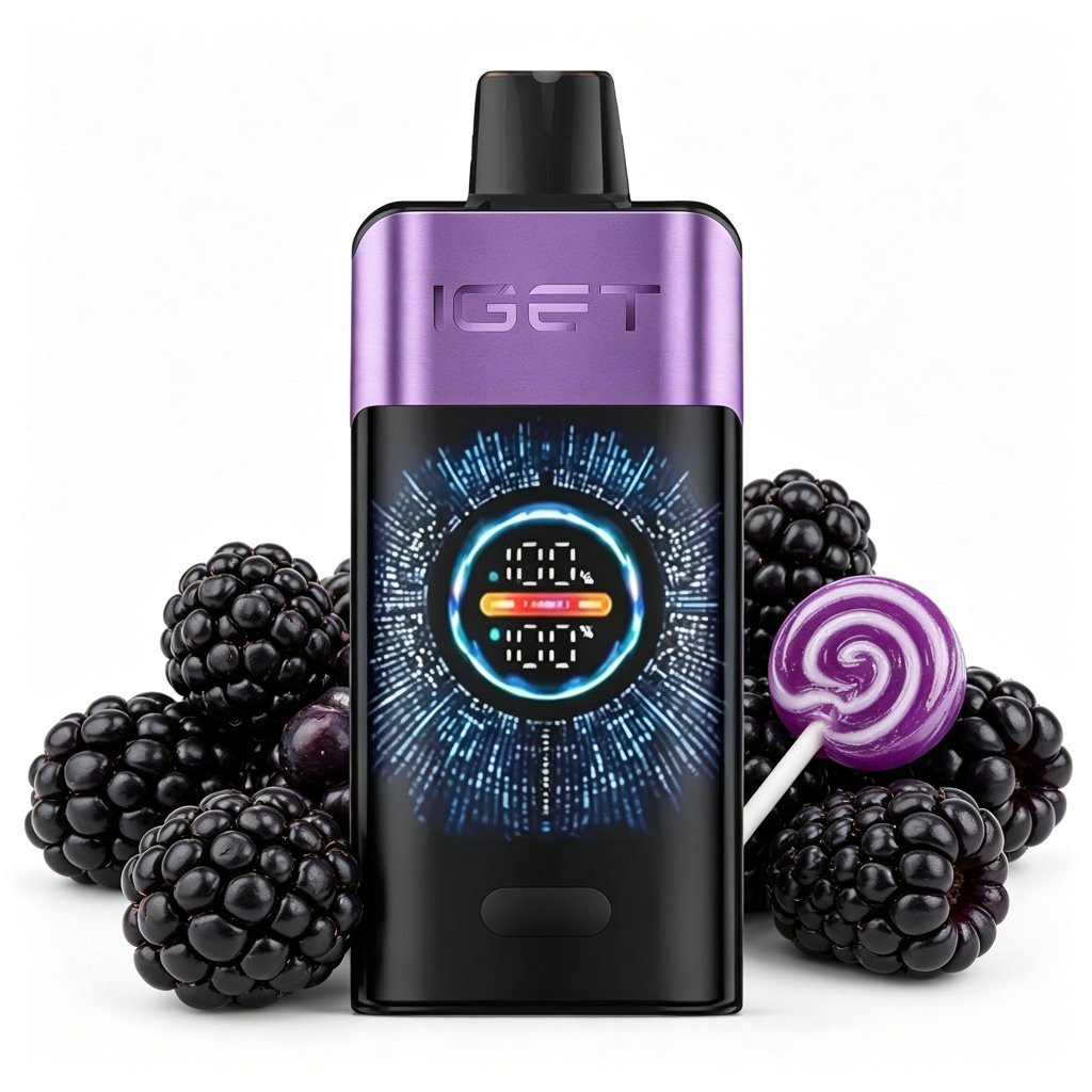 IGET ONE 12000 Puffs - Chupa Chups Blackberry